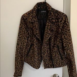 Leopard print jacket
